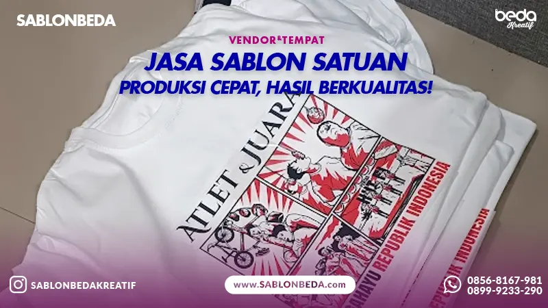 cetak kaos dtf menggunakan mesin digital premium di workshop sablonbeda kreatif